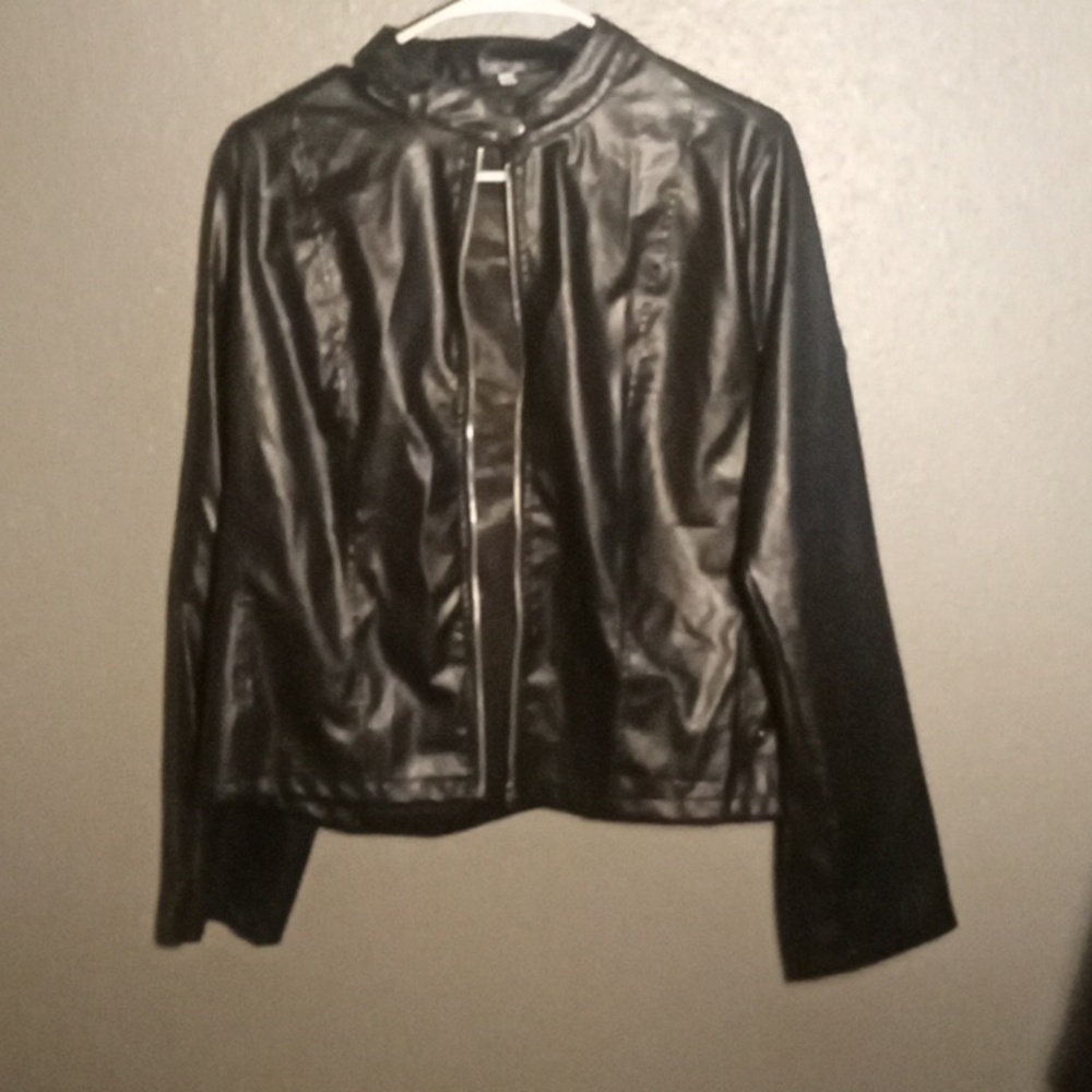Leather jacket